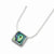 Sterling Silver Abalone Pendant On Necklace