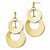 Sterling Silver & 14k Yellow Gold-plated Post Dangle Earrings