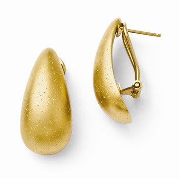 Sterling Silver Radiant Essence Gold-plated Earrings