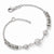 Sterling Silver Polished Diamond-Cut Beaded Bracelet