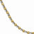 Sterling Silver Gold-Tone 18K Flash Plated Link Bracelet