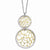 Sterling Silver Gold-Tone Flash Plated Polished Necklace