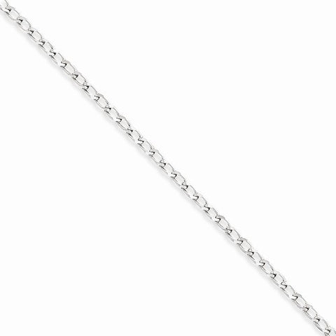 Sterling Silver Open Link Chain Bracelet