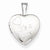 Sterling Silver It's A Boy 12mm Heart Locket