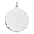 Sterling Silver Engraveable Round Disc Charm hide-image