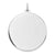 Sterling Silver Engraveable Round Disc Charm hide-image