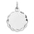 Sterling Silver Engraveable Disc Charm hide-image