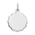 Engraveable Disc Charm in Sterling Silver