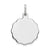 Sterling Silver Engraveable Disc Charm hide-image