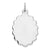 Sterling Silver Engraveable Disc Charm hide-image