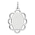 Sterling Silver Engraveable Disc Charm hide-image