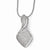 Sterling Silver & CZ Pendant Necklace