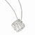 Sterling Silver & CZ Pendant Necklace