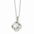 Sterling Silver & CZ Pendant Necklace