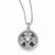 Sterling Silver & CZ Pendant Necklace