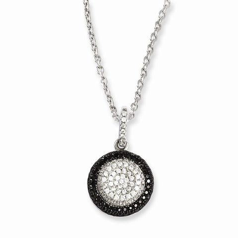 Sterling Silver & CZ Necklace