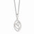 Sterling Silver & CZ Necklace