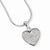 Sterling Silver & CZ Heart Necklace