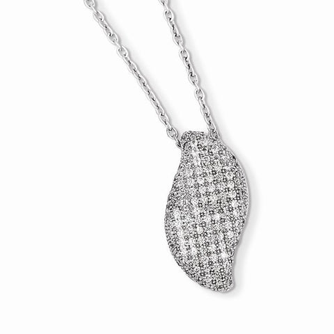 Sterling Silver & CZ Necklace