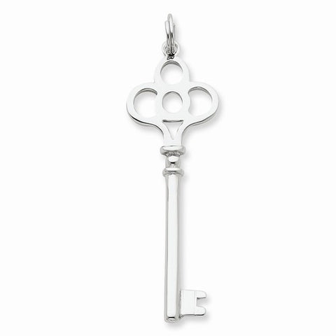 Sterling Silver Key pendant, Stylish Pendants for Necklace