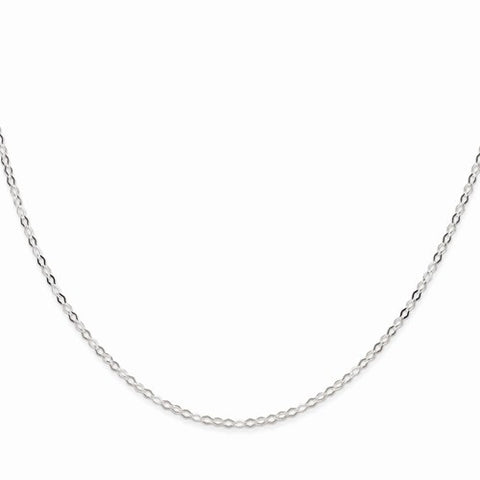 Sterling Silver Fancy Pendant On Chain