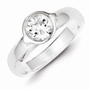 Sterling Silver CZ Ring