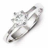 Sterling Silver CZ Ring