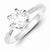 Sterling Silver CZ Ring