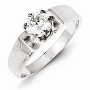 Sterling Silver CZ Ring