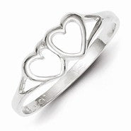 Sterling Silver Heart Ring