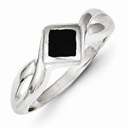 Sterling Silver Onyx Ring