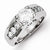 Sterling Silver CZ Ring