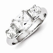 Sterling Silver CZ Ring