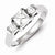 Sterling Silver CZ Ring