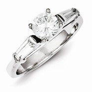 Sterling Silver CZ Ring