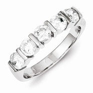 Sterling Silver CZ Ring