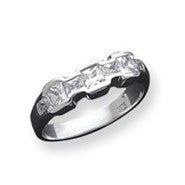 Sterling Silver CZ Ring