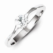 Sterling Silver CZ Ring