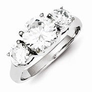 Sterling Silver CZ Ring