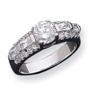 Sterling Silver CZ Ring