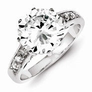 Sterling Silver CZ Ring