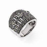 Sterling Silver Marcasite Ring