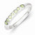 Sterling Silver Peridot Ring