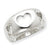 Sterling Silver Heart Cutout Ring