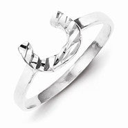 Sterling Silver Horseshoe Ring