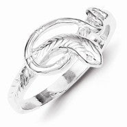 Sterling Silver Snake Ring