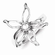 Sterling Silver Flower Ring