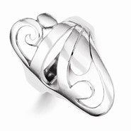 Sterling Silver Scroll Ring