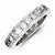 Sterling Silver CZ Eternity Wedding Band