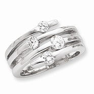 Sterling Silver CZ Ring